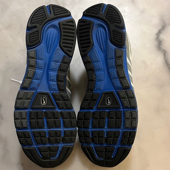 Nike Fly Wire VT3 Lunarlon Gray and Blue Athletic Shoes Sneakers - Picture 9 of 11